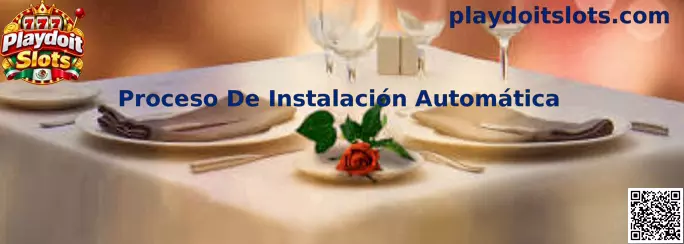 Proceso De Instalación Automática de Playdoit Slots en un dispositivo