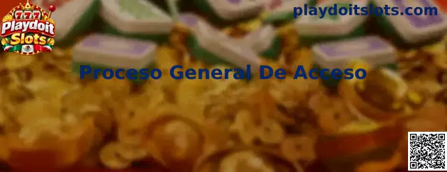 Guía visual del Proceso General De Acceso a Playdoit Slots