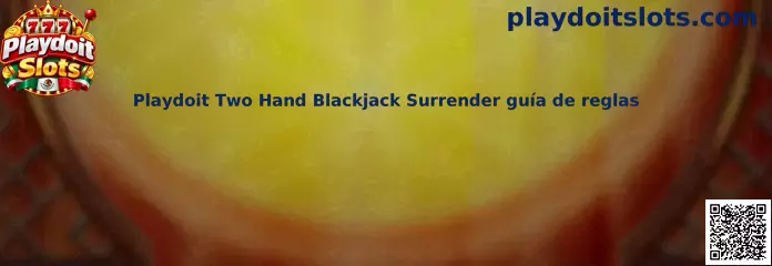 Guía de reglas de Playdoit Two Hand Blackjack Surrender
